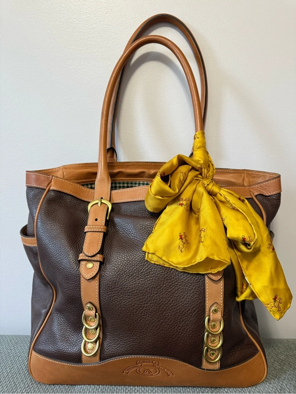Joules silk scarf